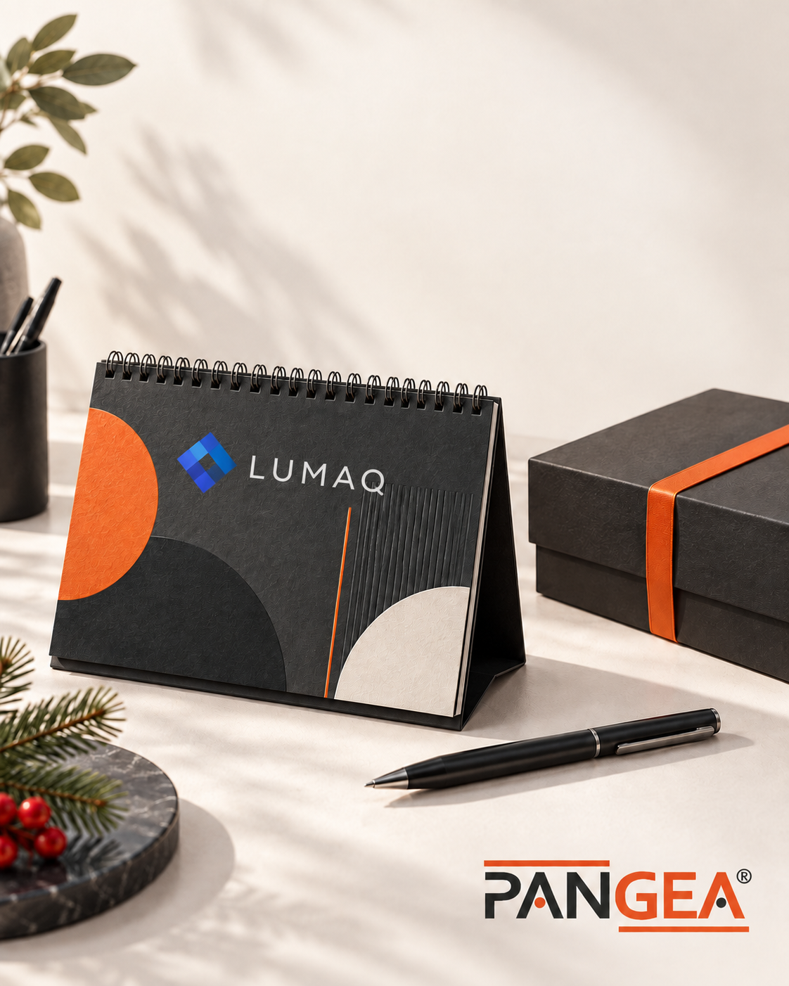 Calendario da tavolo personalizzato Lumaq