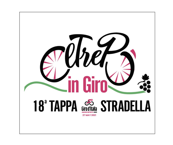 Logo tappa giro d'Italia 2021 Stradella